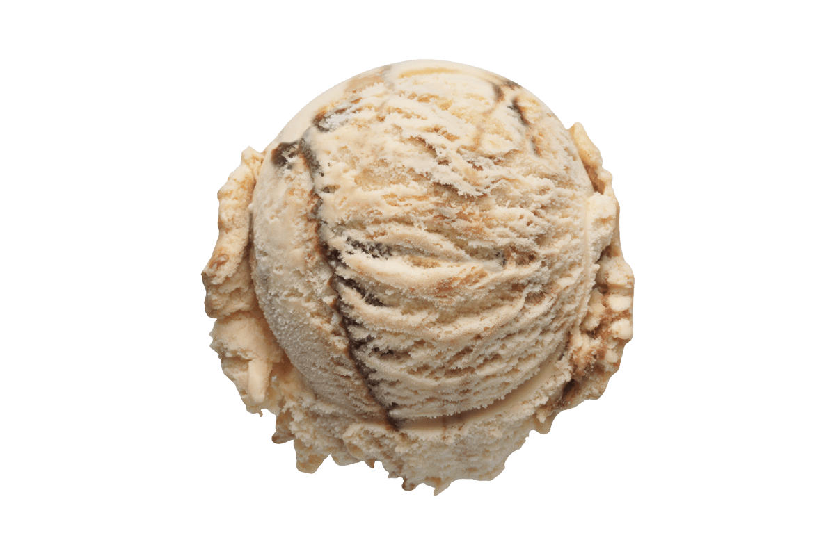Mochaccino ice cream scoop