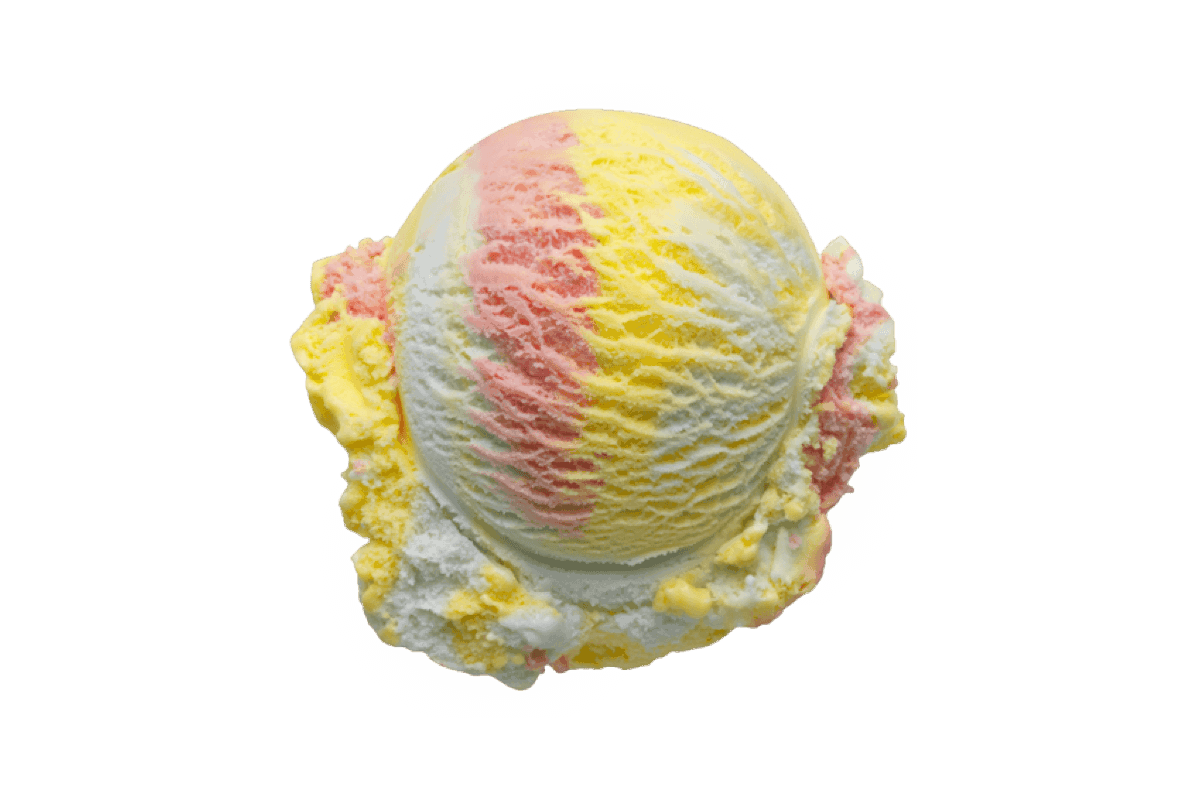 Rainbow ice cream scoop